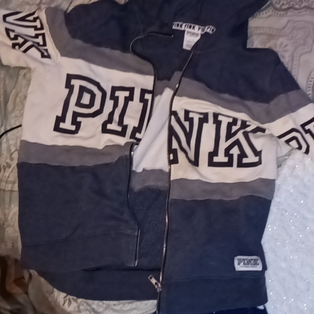 A Victoria's secret pink jacket